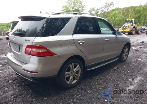 2013 Mercedes-Benz Ml 350 4Matic from USA, damaged, VIN 4JGDA5HB3DA172181